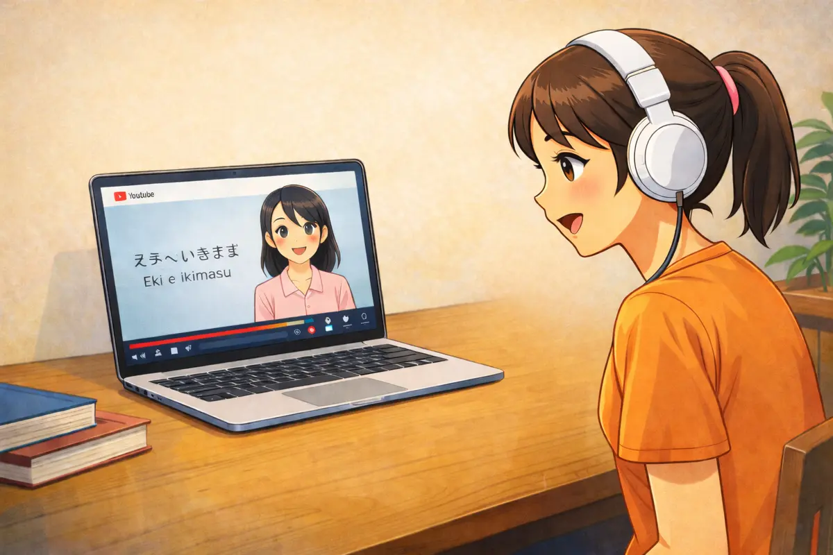 Using a smartphone app for learning Japanese vocabulary and flashcards